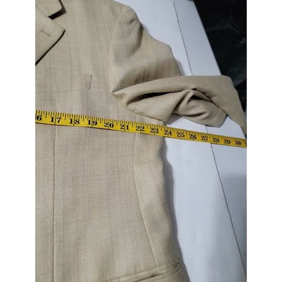 Ralph Lauren Men’s Blazer Sport Coat 44R Wool Silk Blend Two Button Classic - Picture 6 of 7